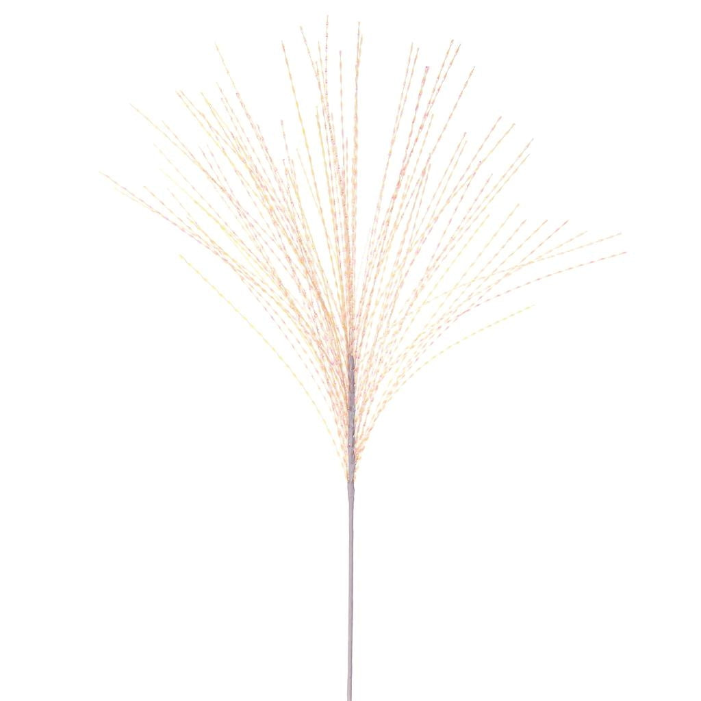 31" Iridescent White Starburst Spray (6 Pack) 1