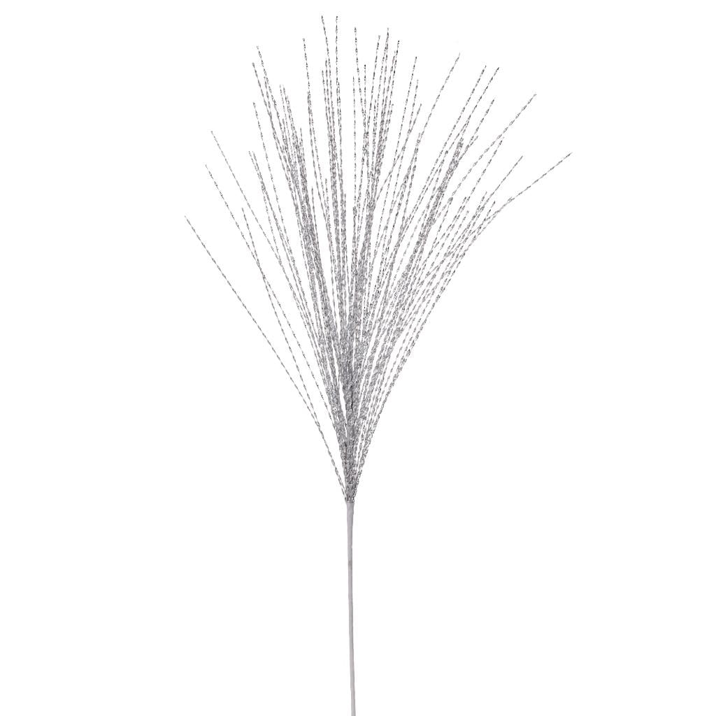 31" Silver Starburst Spray (6 Pack) 1