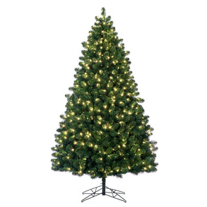 7.5' x 54" Oregon Fir Medium Width 800 LED Light Pre-Lit Artificial Christmas Tree 1