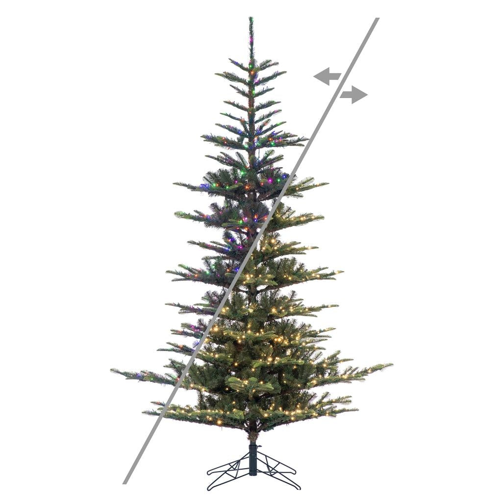 4' x 32" Alberta Spruce 150 LED Light Pre-Lit Artificial Christmas Tree 1