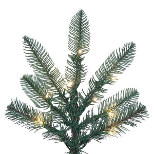 5' x 40" Alberta Blue Spruce 250 LED Light Prelit Artificial Christmas Tree 2