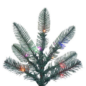 5' x 40" Alberta Blue Spruce 250 LED Light Prelit Artificial Christmas Tree 3