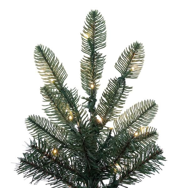 10' x 74" Alberta Blue Spruce 1300 LED Light Prelit Artificial Christmas Tree 2