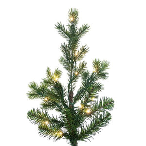 9' x 67" Eagle Fraser 1500 LED Light Prelit Artificial Christmas Tree 2