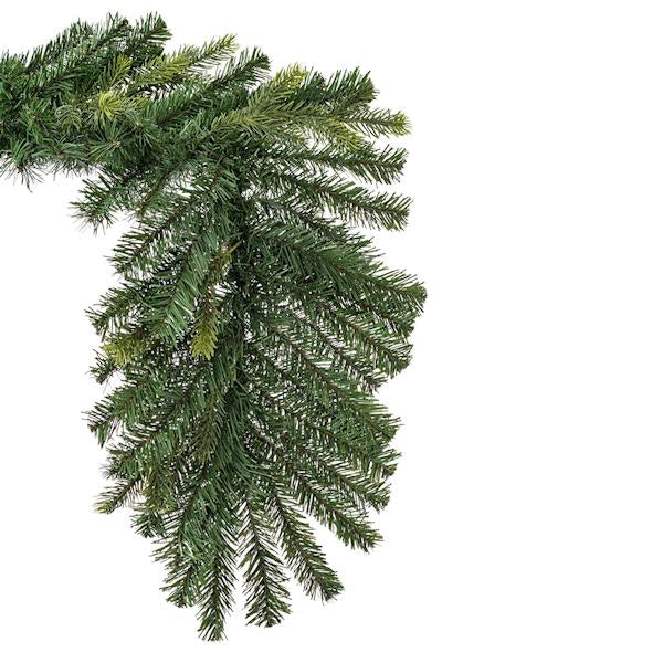 9' x 14" Welch Fraser Fir Artificial Unlit Christmas Garland 2