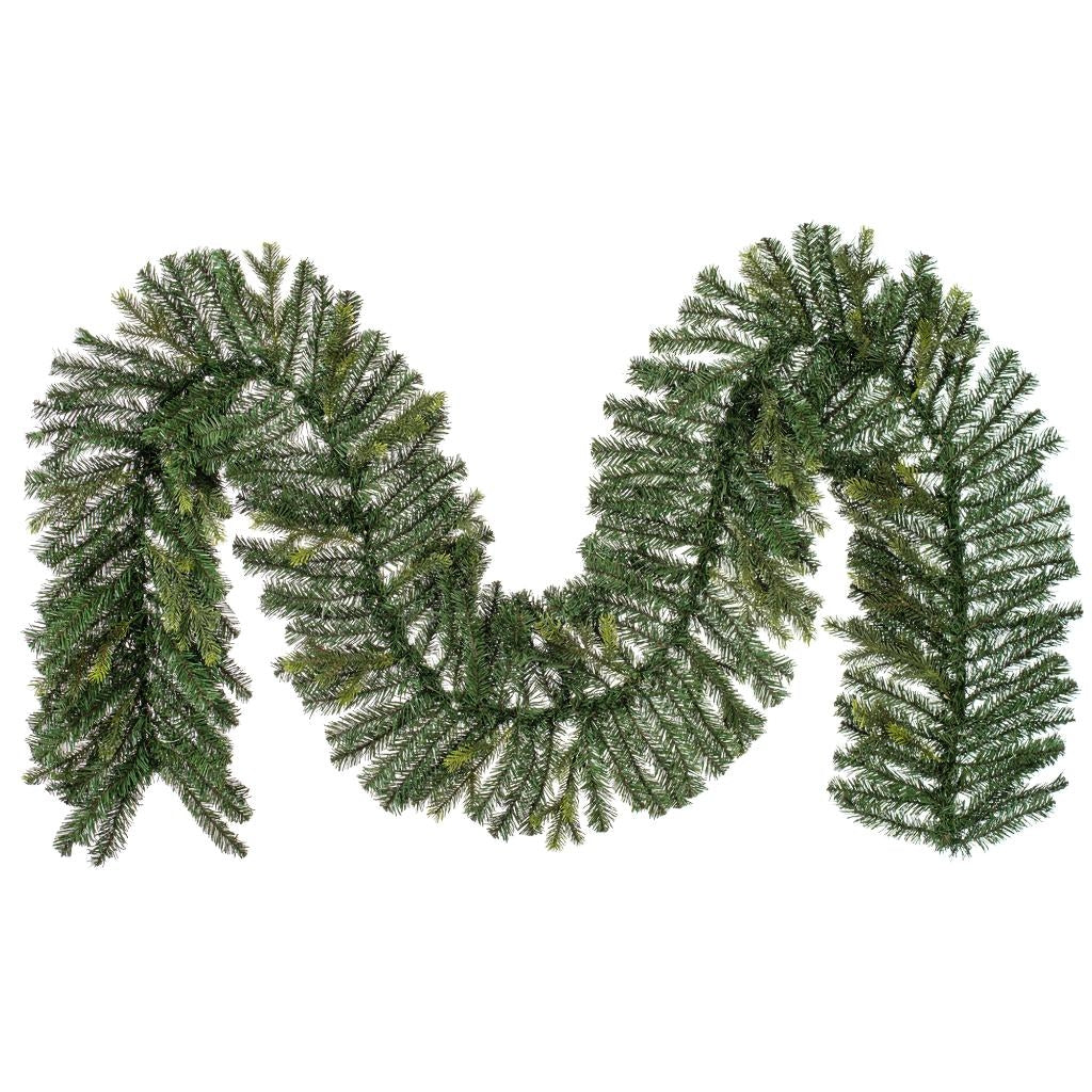 9' x 14" Welch Fraser Fir Artificial Unlit Christmas Garland 1