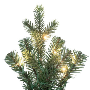 36" Welch Fraser 150 LED Lights Fir Pre-Lit Artificial Christmas Wreath 2