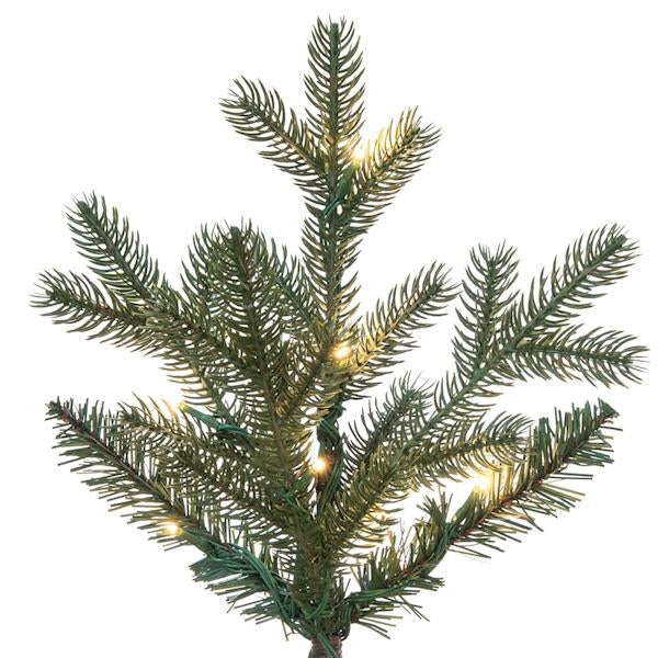 9' x 54" Washington Fraser 1400 LED Light Prelit Artificial Christmas Tree 2