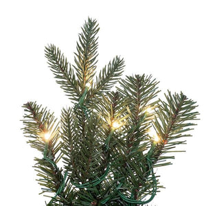 36" Colorado Fir 150 LED Light Pre-Lit Artificial Christmas Wreath 2