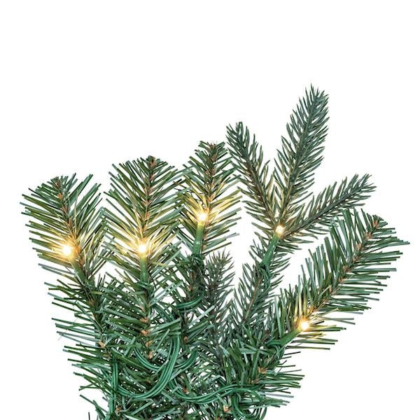 9' x 14" Colorado Blue 150 LED Lights 380 Tip Pre-Lit Artificial Christmas Garland 2