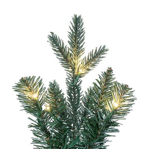 48" Colorado Blue Fir 300 LED Lights Pre-Lit Artificial Christmas Wreath 2