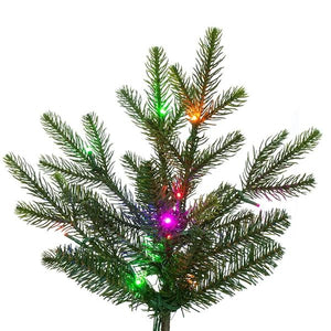 7.5' x 58" Orchard Fraser 900 LED Light Prelit Artificial Christmas Tree 3