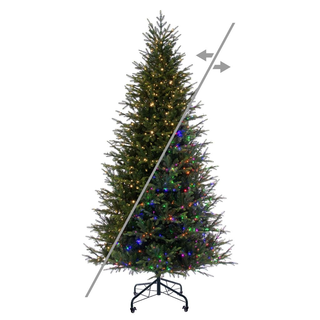 9' x 63" Orchard Fraser 1400 LED Light Pre-Lit Artificial Christmas Tree 1
