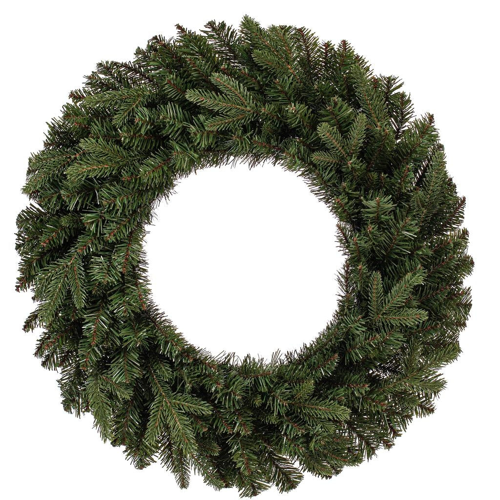 26" Vermont Spruce 192 Tip Artificial Unlit Christmas Wreath 1