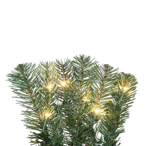 42" Vermont Spruce 150 LED Light Pre-Lit Artificial Christmas Wreath 2