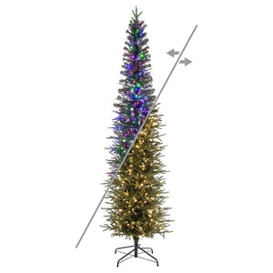 8.5' 35" Bixley Pencil Fir 1100 LED Light Pre-Lit Artificial Christmas Tree 1