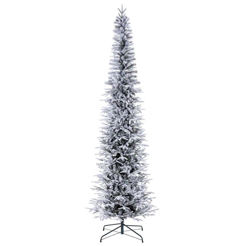 5.5' x 25" Frosted Bixley 1151 Tip Unlit Artificial Christmas Tree 1