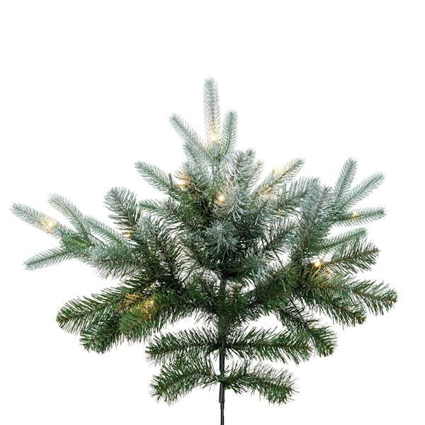 7.5' x 58" Frosted Albany Spruce 800 LED Light Pre-Lit Artificial Christmas Tree 2