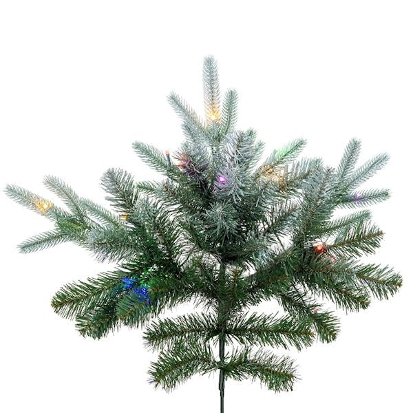 9' x 72" Frosted Albany Spruce 1300 LED Light Pre-Lit Artificial Christmas Tree 3