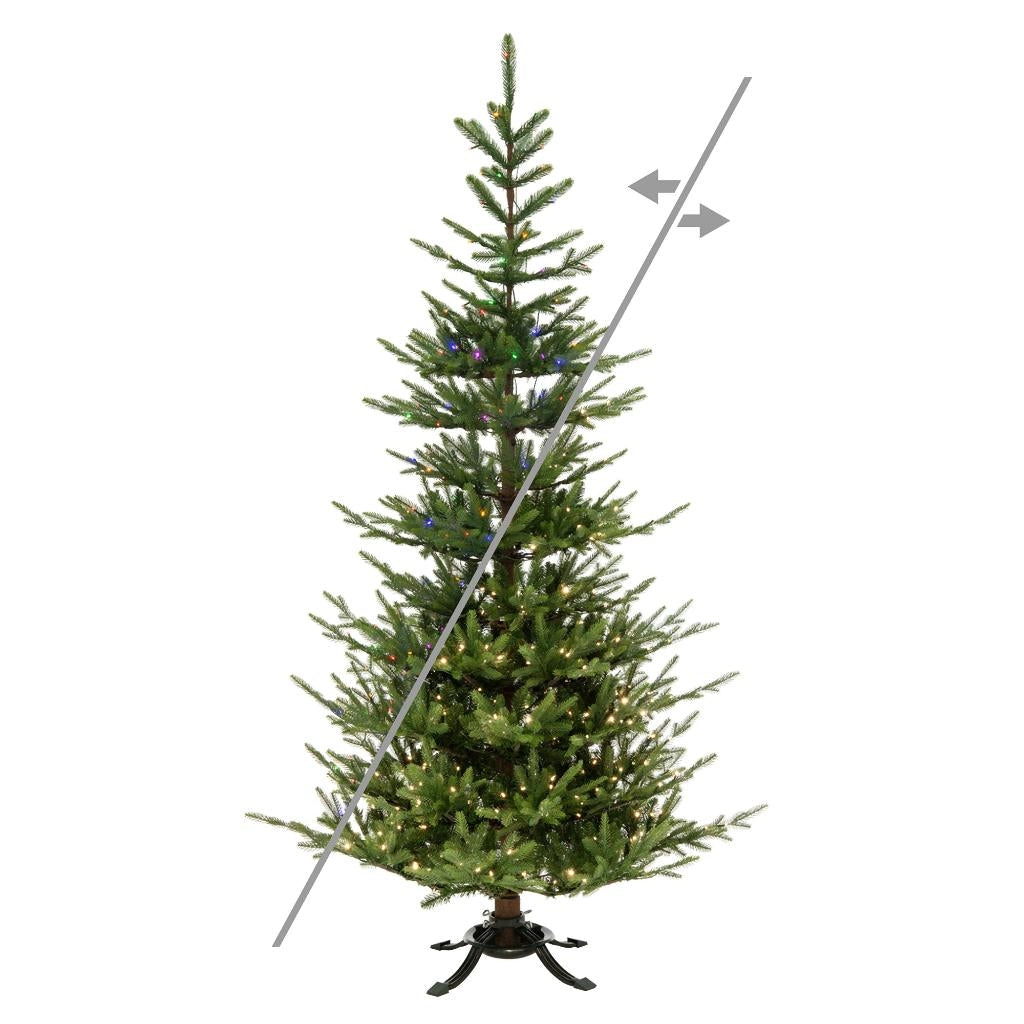 6' x 44" Norway Spruce 400 LED Lights Pre-Lit Artificial Christmas Tree 1