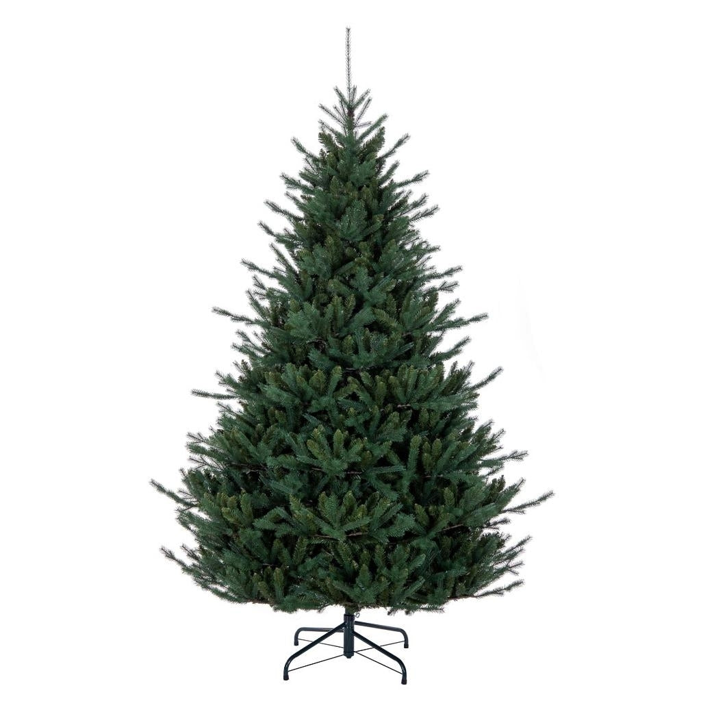 7.5' x 62" Nordmann Fir Unlit Artificial Christmas Tree 1