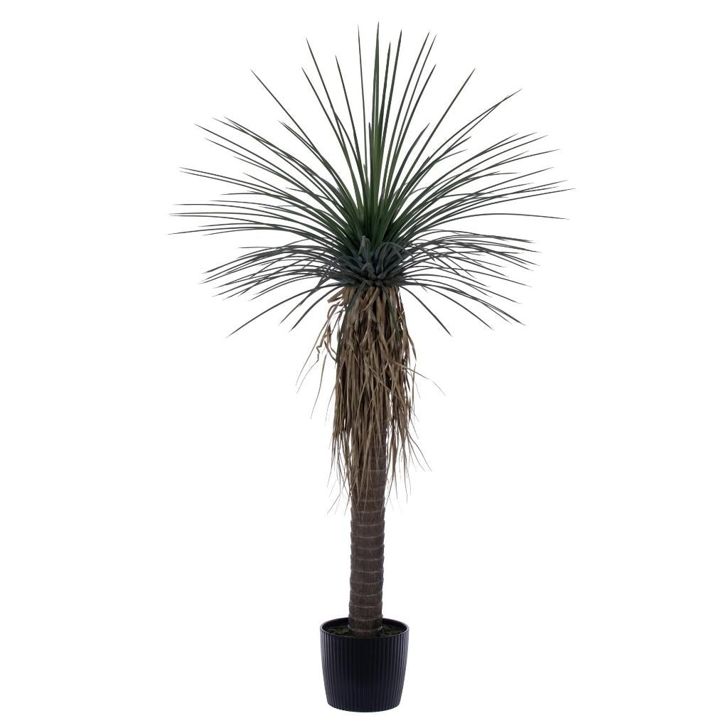 60" Green Nolina Palm Potted Artificial Plant 1