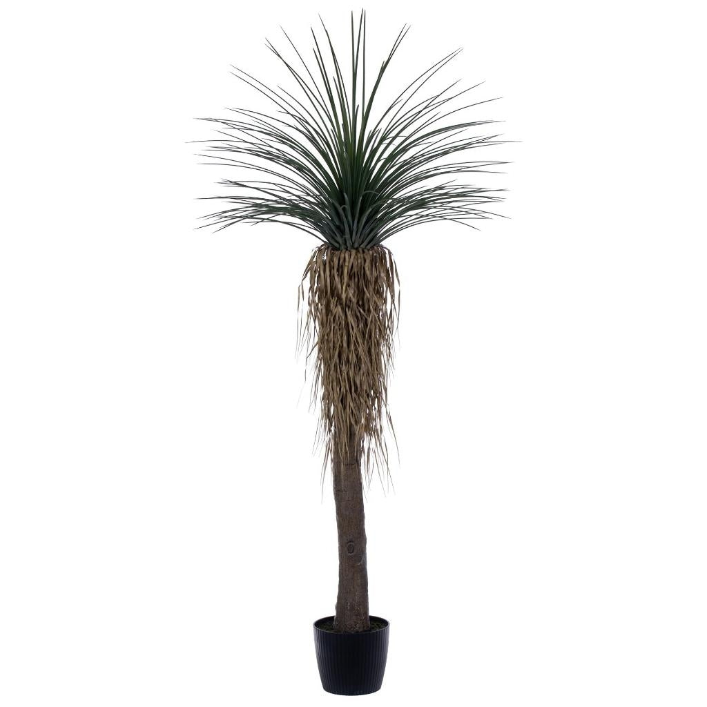 86" Green Nolina Palm Potted Artificial Plant 1