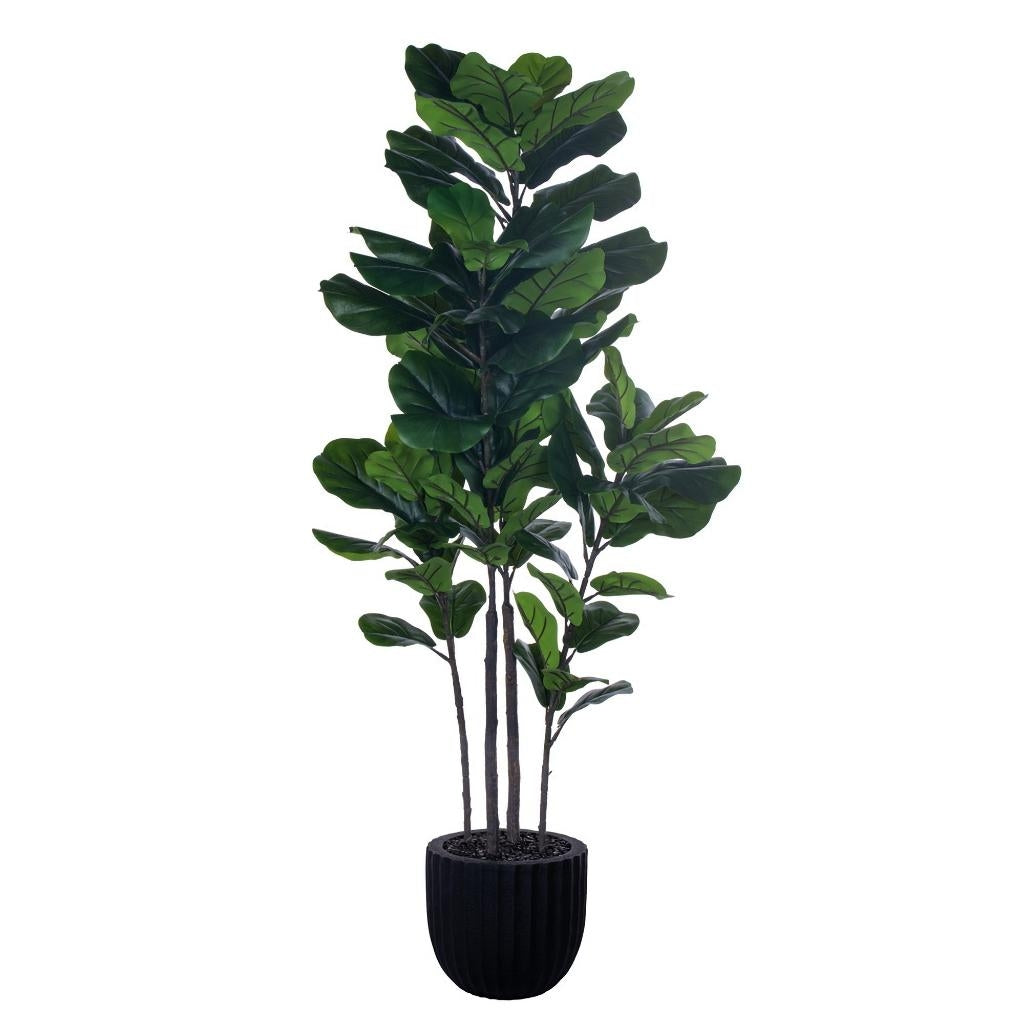72" Green Fiddle Leaf Artificial Plant 1
