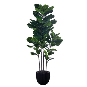 72" Green Fiddle Leaf Artificial Plant 1