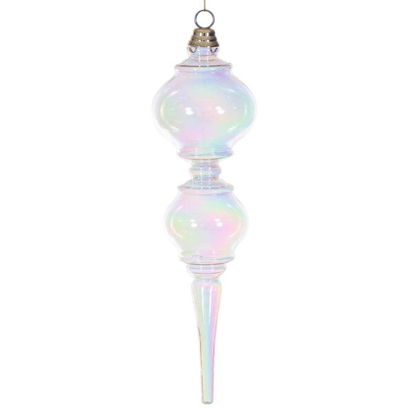 16.5" Champagne Iridescent Finial 1