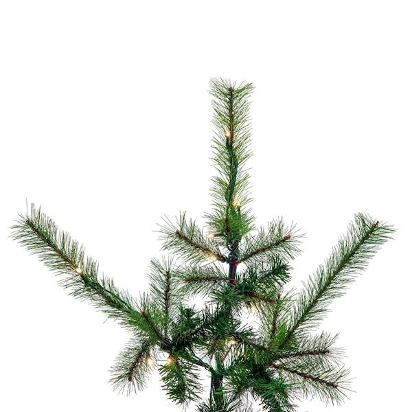 9' x 79" Lodge Pole Pine 1150 LED Light Pre-Lit Artificial Christmas Tree 2