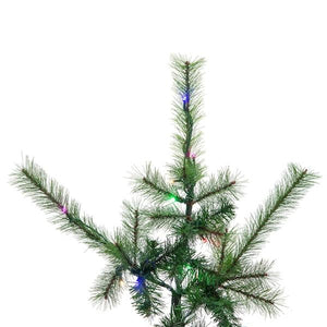 9' x 79" Lodge Pole Pine 1150 LED Light Pre-Lit Artificial Christmas Tree 3