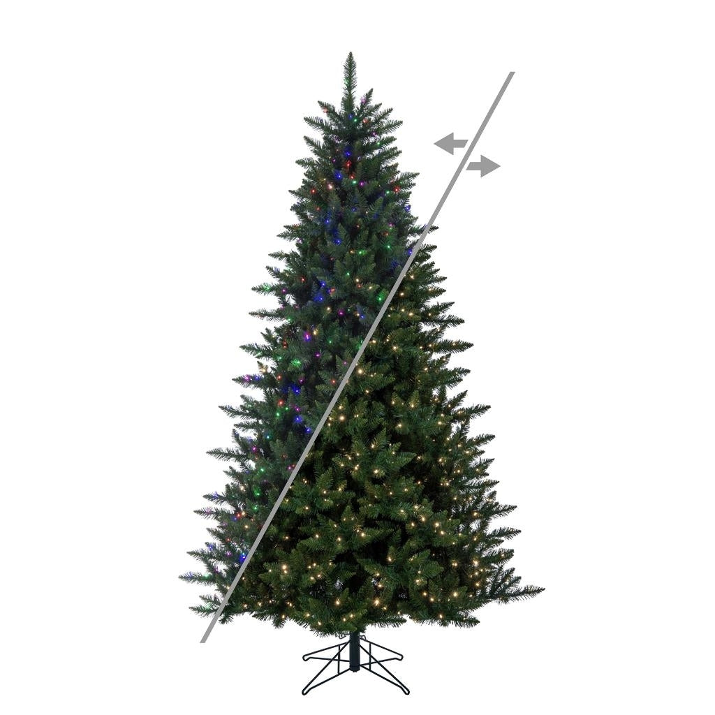 6.5' x 49" Camdon Fir 650 LED Light Pre-Lit Artificial Christmas Tree 1