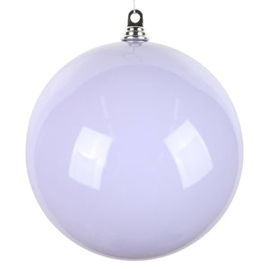 12" Lavender Enamel High-Gloss Ball Ornament 1
