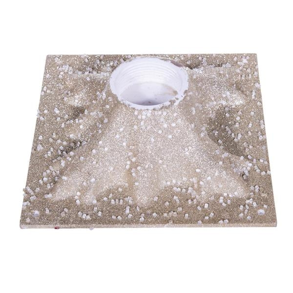 8'  Champagne Icy 240 Light Outdoor LEW Lighted Twig Tree 3
