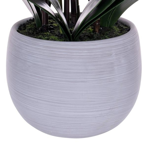 39" Purple/White Orchid Artificial Floral Arrangement 2