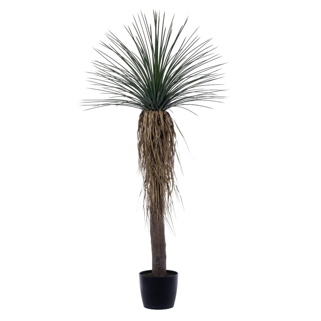 72" Green Nolina Potted Artificial Plant 1