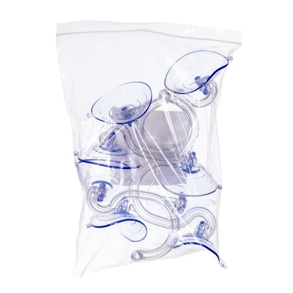 6.5" Double Suction Cup with Hooks (4 Pack) 2