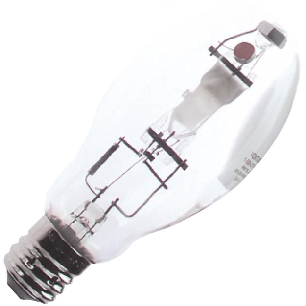 250 watt 133 volts ED28 Mogul Screw Base Green Colored Metal Halide 1