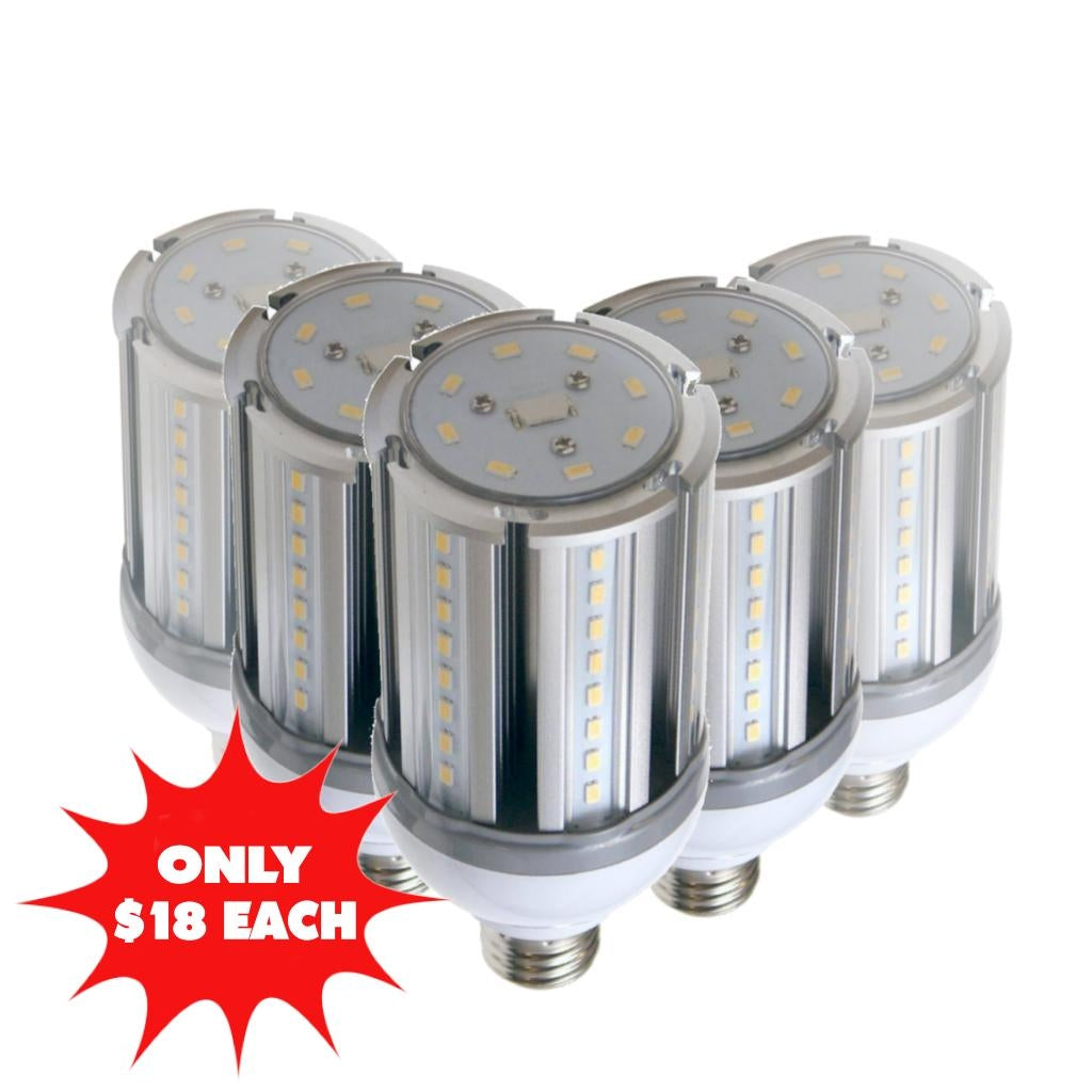 22 watt 100/277 volt Medium Screw Base 3000K Natural White Non-Dimmable LED (24 Pack) 1