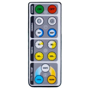 2.5 watt 4.5 volt Adjustable CCT Selectable LED Puck Light (6 Pack) 3