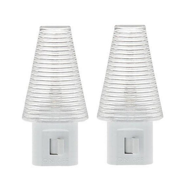 .3 watt 120 volt 5000K Daylight Manual Clear LED Night Light (2 Pack) 1
