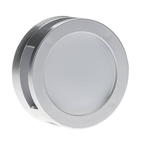 .5 watt 120 volt 3000K Natural White Porthole Nickel LED Night Light 1