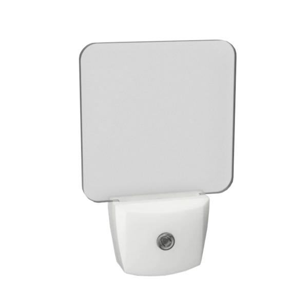 .5 watt 120 volt 3000K Natural White Translucent Screen Frosted  LED Night Light 1