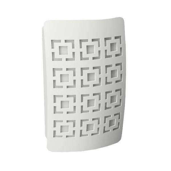 .9 watt 120 volt 3000K - Natural White GeoSquare DecoPlug White LED Night Light 1
