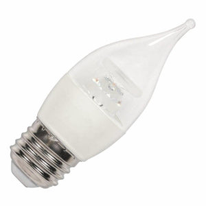 7 watt 120 volt CA13 Medium (E26) Base 2700K Warm White Clear Disc Filament Dimmable LED 1