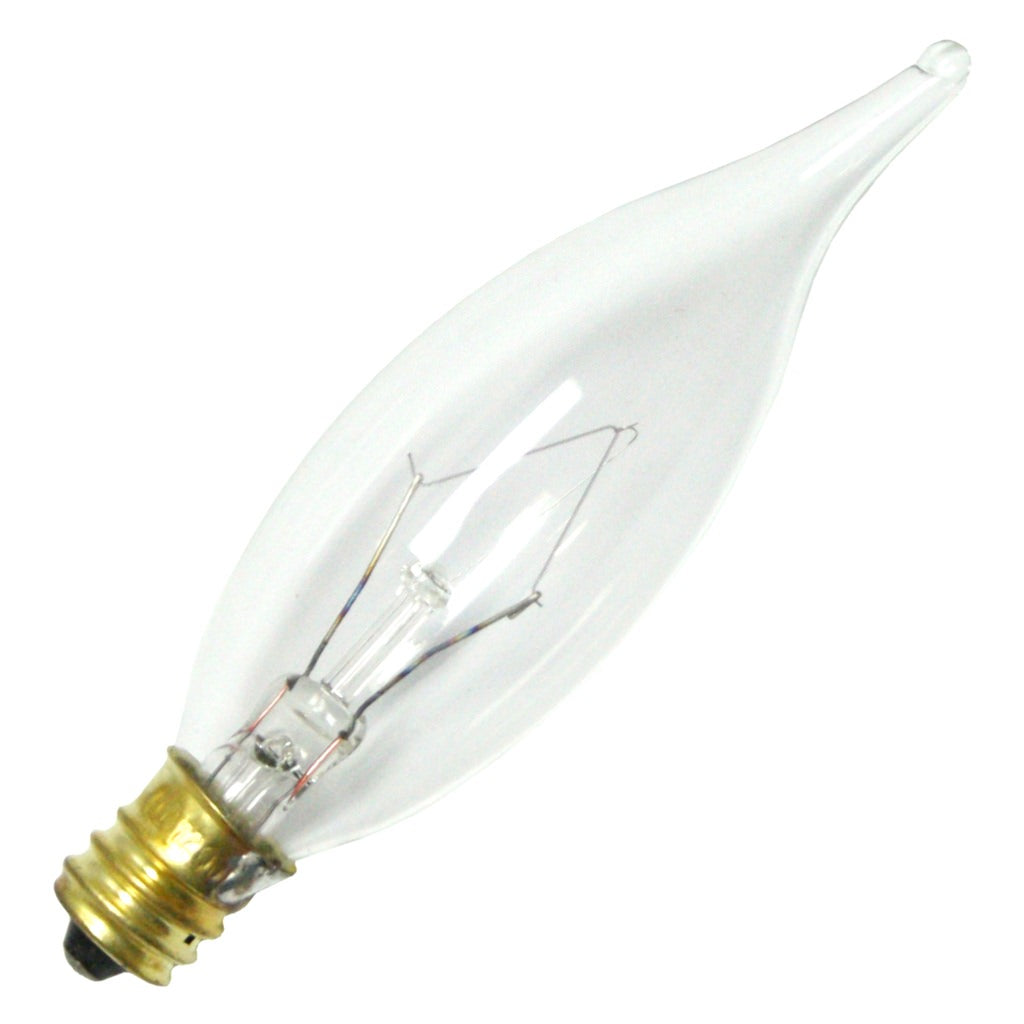 25 watt 120 volt CA8 Candelabra Screw Base 2700K Warm White 1