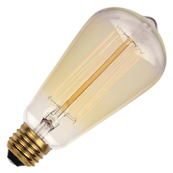 40 watt 120 volt ST20 Medium Screw Base 2450K Clear 3