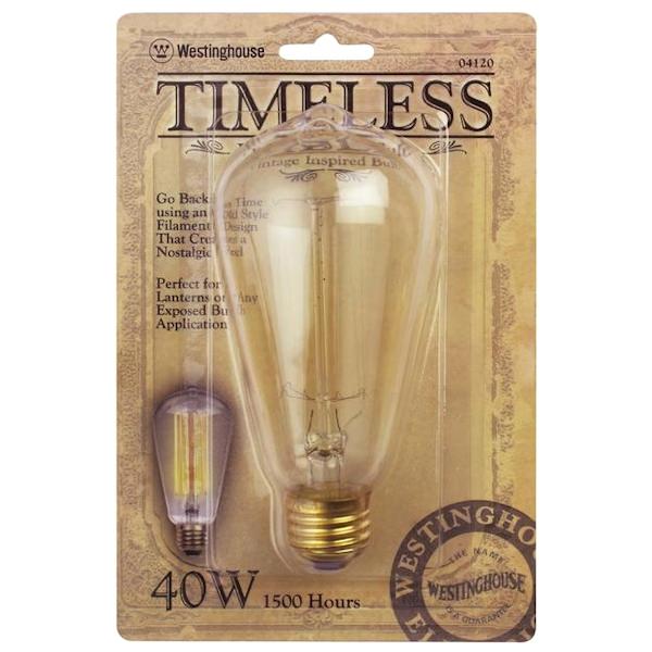 40 watt 120 volt ST20 Medium Screw Base 2450K Clear 4