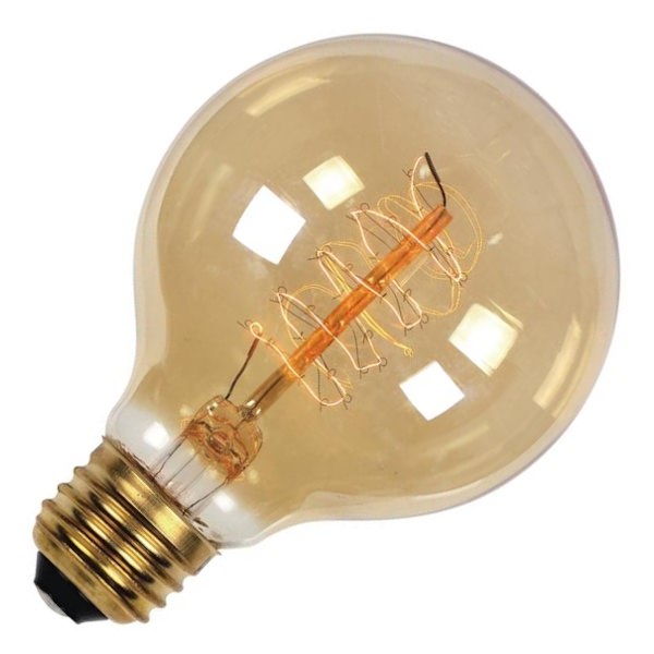 40 watt 120 volt G25 Medium Screw Base Clear Globe 3